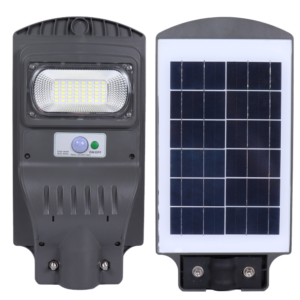 Motion Sensor Photocell Streetlight Abs Waterproof Ip65 30w Outdoor All In One Led Solar Street Light