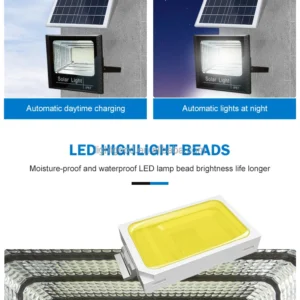 100W Solar flood Light