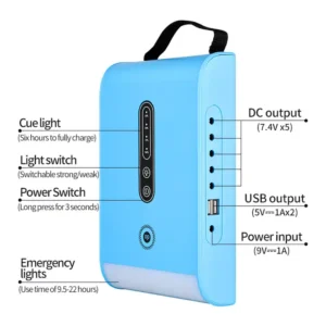 Durable, Lithium battery-powered, backup, Mini Solar LED Lighting Kits