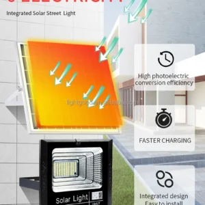 100W Solar flood Light